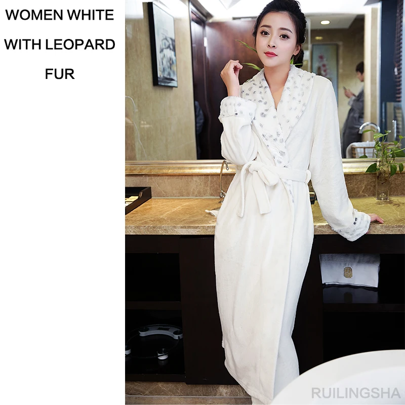 women white with leopard fur