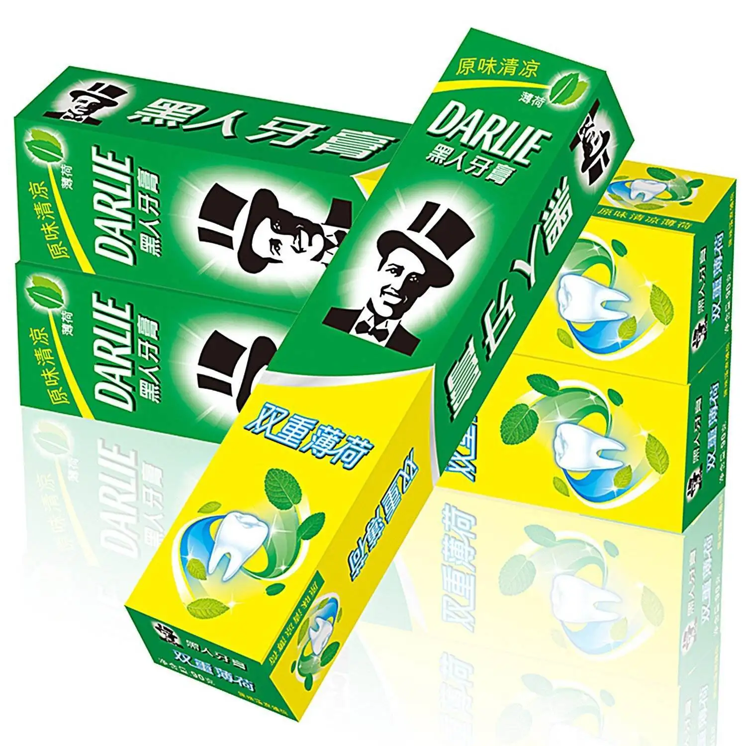 3 Pcs Oral Cleaning Darlie Toothpaste Mint Flavored Whitening Teeth