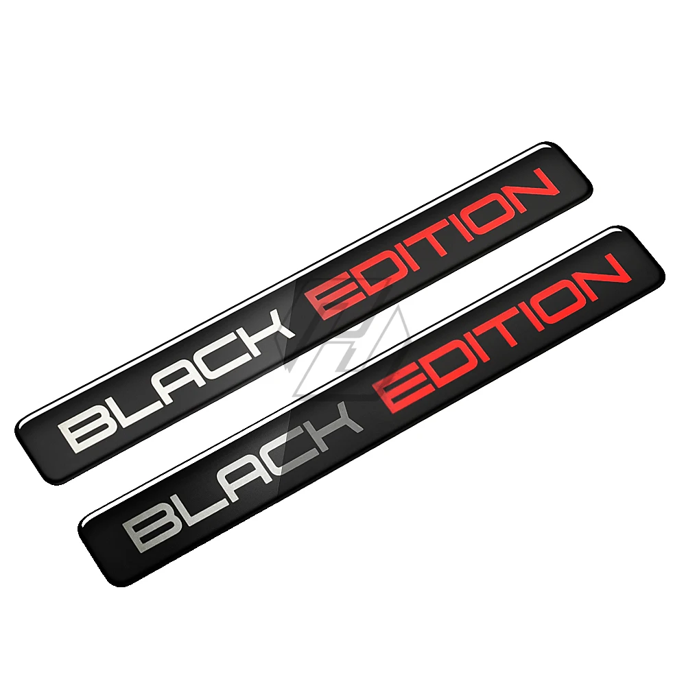 

HIGH GLOSS DOMED GEL FINISH Black Edition Sticker Motorcycle Tank Decal Sticker for Car Tail