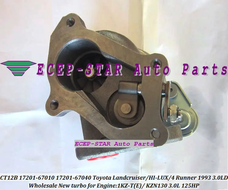 CT12B 17201-67040 17201 67040 1720167040 17201-67010 турбина для Toyota HILUX KZN130 LANDCRUISER PRADO 1KZ-TE 1kzte 4-RUNNER 3.0L