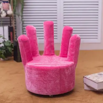 Пять пальцев ладонь маленький диван один палец диван стул детское сиденье мультфильм стульчик для детского сада - Цвет: style 5