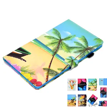 

PU Leather Cute TPU Back Case for Samsung Galaxy TAB A 10.1 2019 Release T510 T515 Tablet Protective Cover Zipper Sleeve Pouch