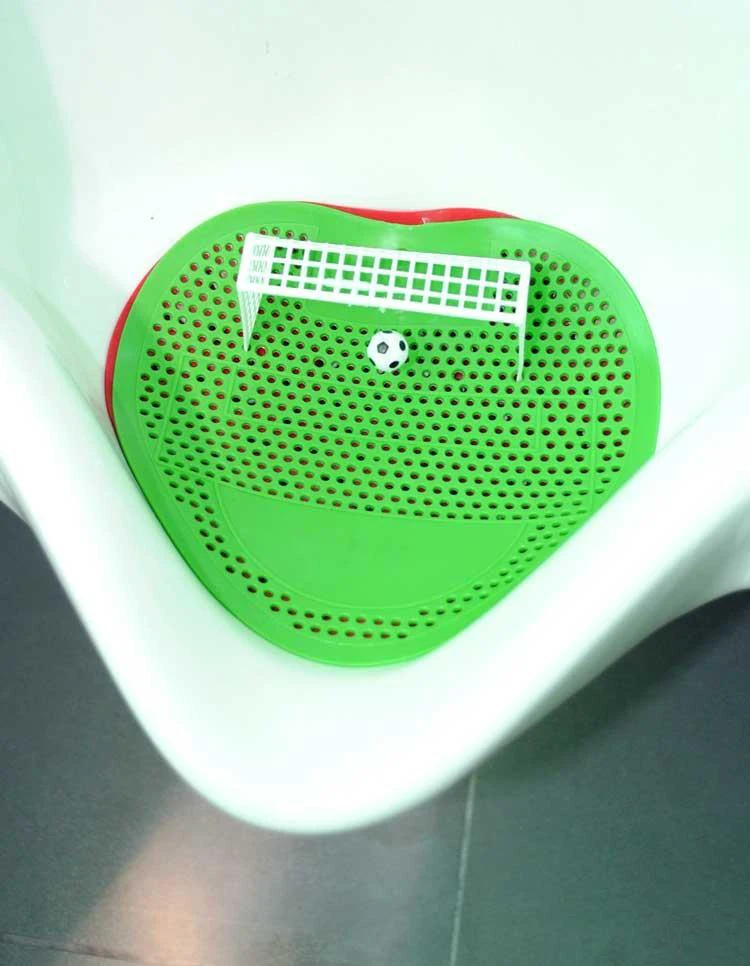 New design Urinal deodorant pad FOOTBALL men's toilet cleaner filter,Deodorant urine pads,makeup brush cleaner