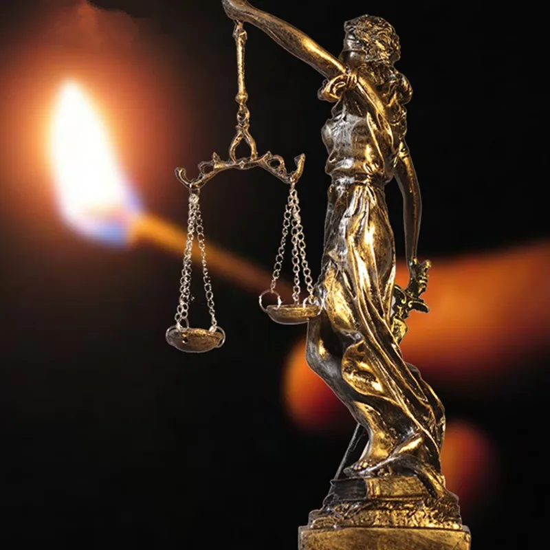 Günstig Retro Gerechtigkeit Göttin Figur Griechischen Fair Engel Statue Harz Kunst   Handwerk Hause Dekoration Kunst Skulptur Ornamente R289