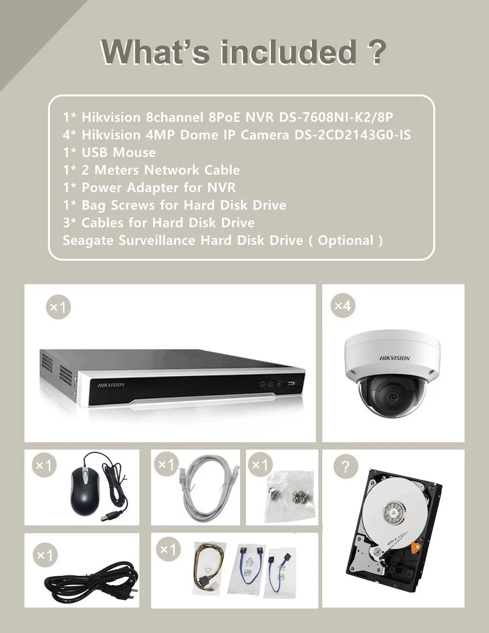 Hikvision 4MP POE IP камера CCTV система DS-2CD2143G0-IS 4 мегапикселя H.265 WDR видео наблюдения камера безопасности s Аудио Сигнализация