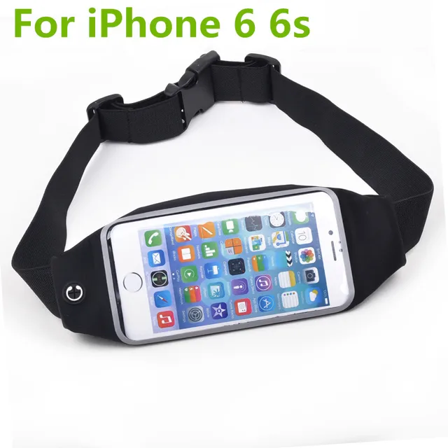 New Travel Outdoor Walking Waterproof Touchable Case Running Waist Belt