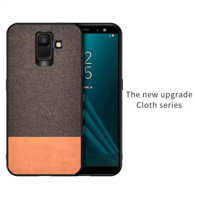 Samsung Galaxy A6 (Plus) 2018 Cloth PC+TPU Stitching case color_5