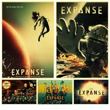 Ciencia ficción espacio explorar película The Expanse Vintage Poster estilo Retro hogar arte Bar sala de estar decoración de pared para tienda