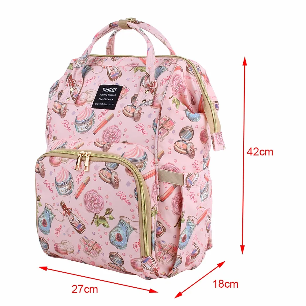 Mummy bag backpack baby diaper bag High-quality breathable mother's maternal care bag Baby stroller bag nappy