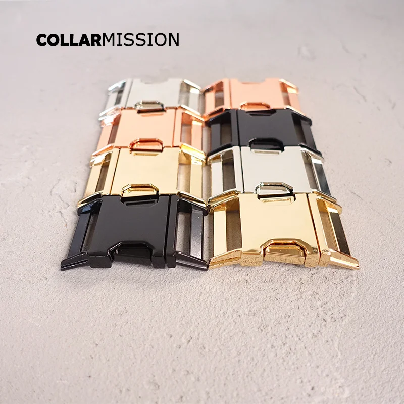 100pcs/lot Plated metal buckle safety quick release buckle custome 30mm dog collar diy accessory Personal Security lock 4 kinds