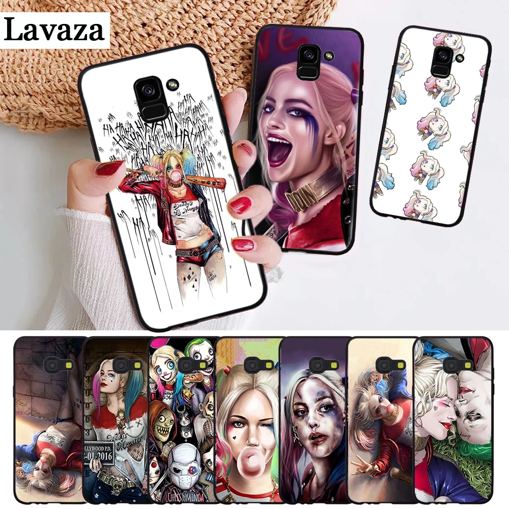 

Lavaza Harley Quinn Suicide Squad Silicone Case for Samsung A3 A5 2016 2017 A6 Plus 2018 A7 A8 A9 A10 A30 A40 A50 A70 J6