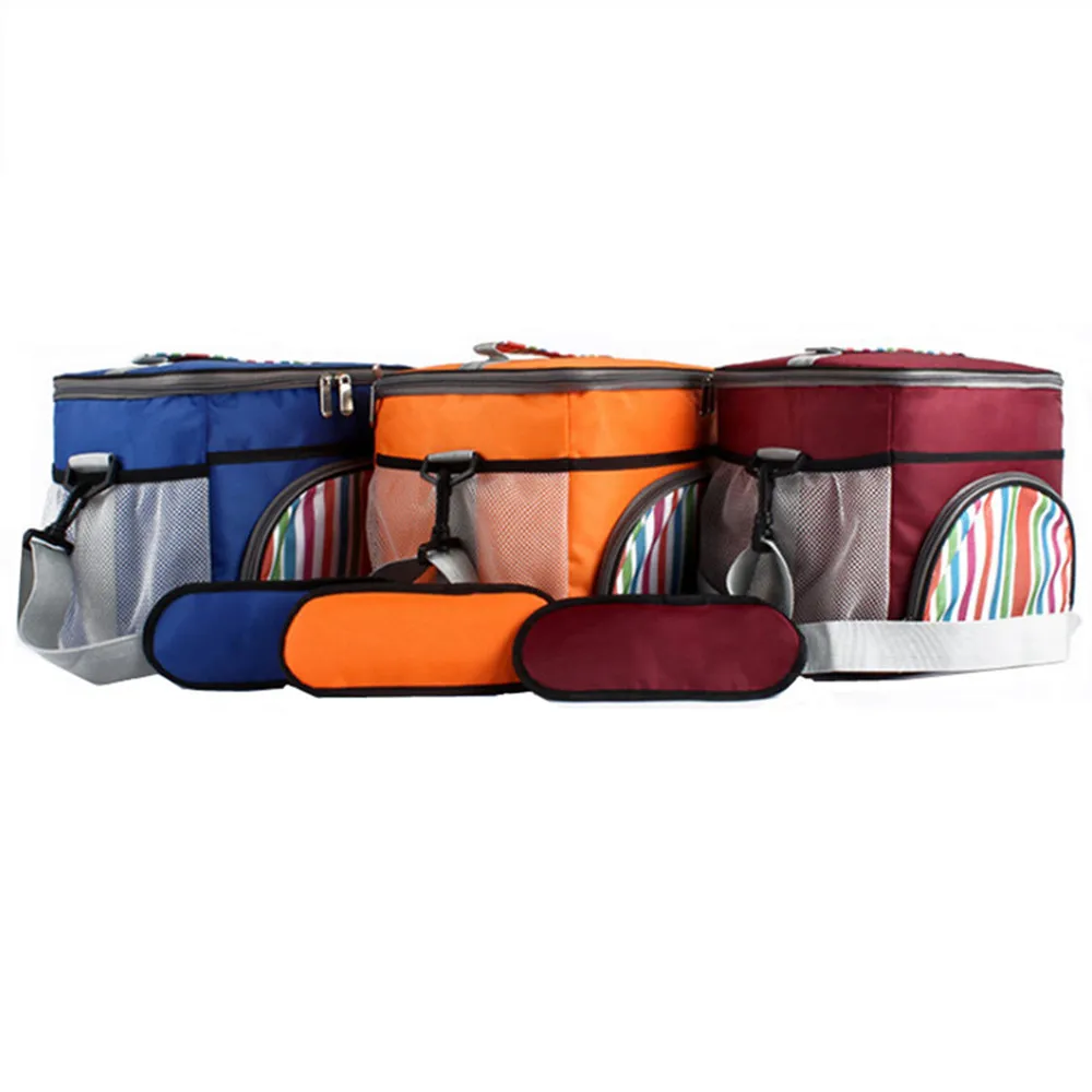Outdoor Portable Extra Large Thermal Insulated Cooler Ice Bag Picnic Lunch Box Trips Refrigerator Camping Picnic Accessories Bag
