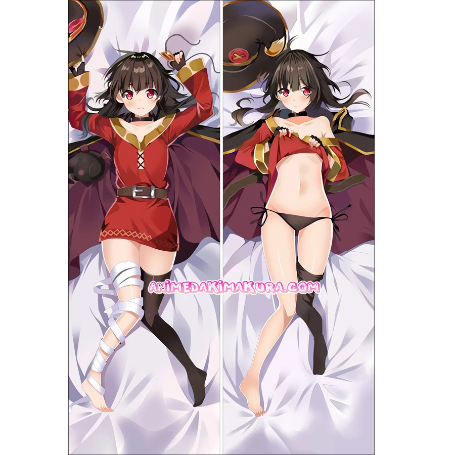 KonoSuba Dakimakura Megumin аниме девушка обнимает тело наволочка чехол