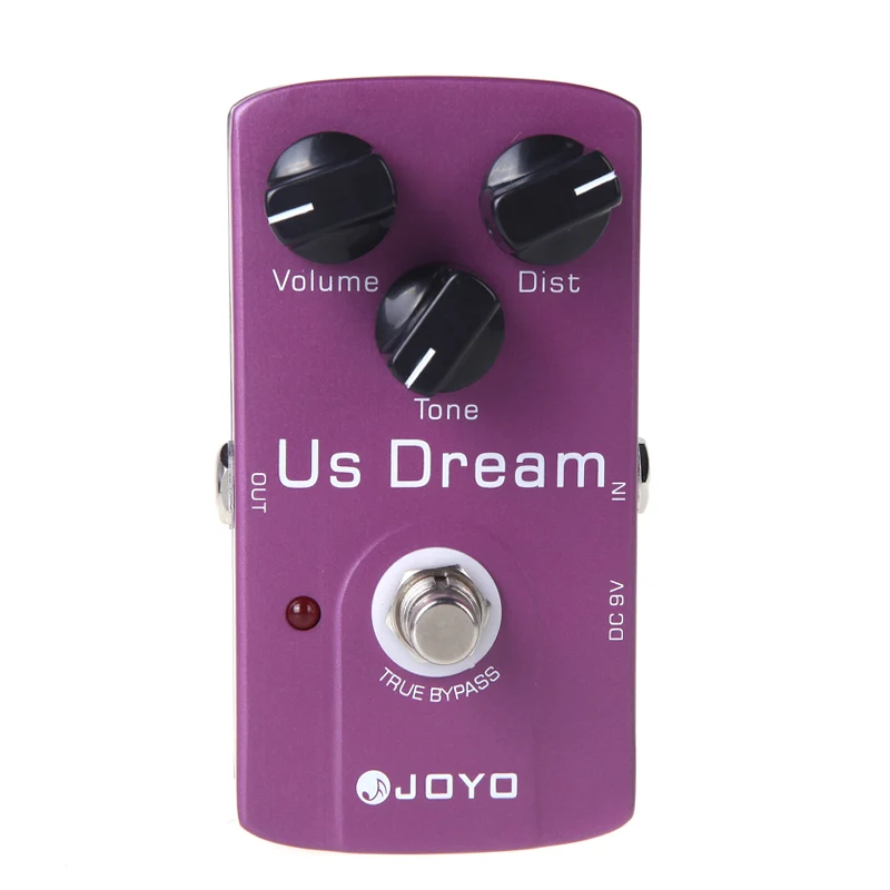 

JOYO JF-34 US Dream Distortion Guitar Effect Pedal Aluminum Alloy Body True Bypass Effects Pedals Guiltar Accessories