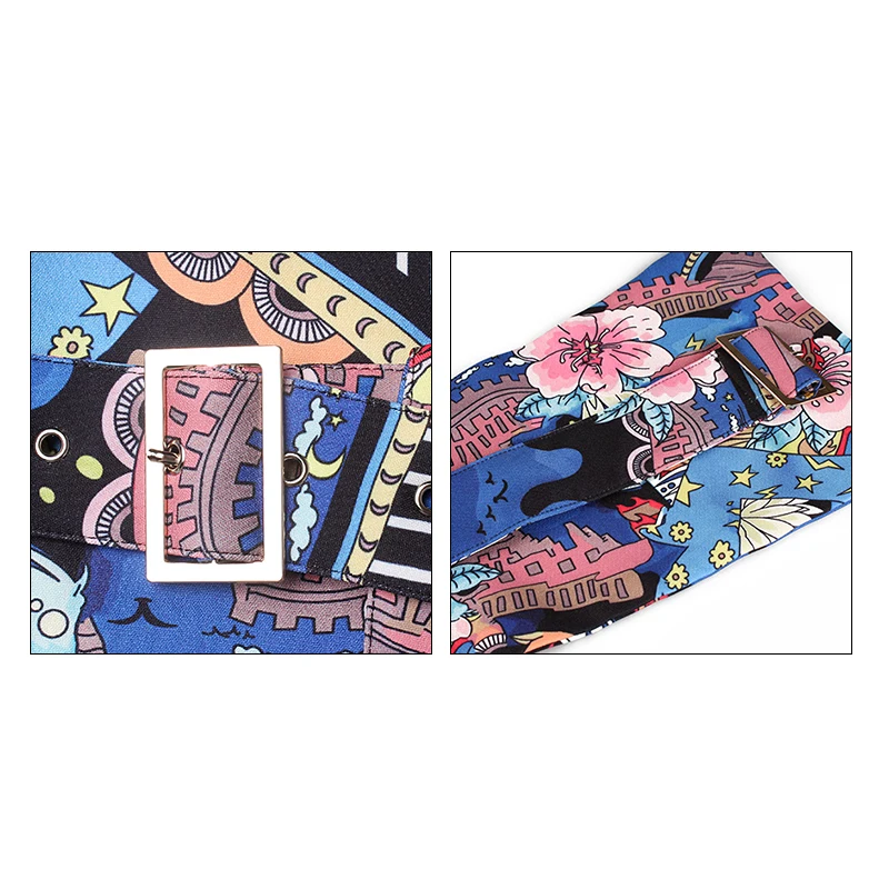 Maikun широкий пояс женский ремень роскошный с цветочным узором для женского платья обмотка вокруг пояса из ткани для джинсов для женщин с золотой пряжкой аксессуар одежды