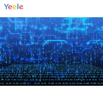 

Yeele Digital Numbers Figure Stripe Streak Science Photography Backgrounds Customized Photographic Backdrops for Photo Studio