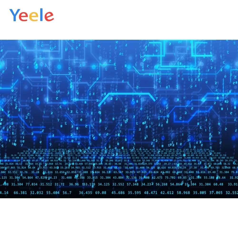 Фоны Yeele для цифровой фотосъемки с изображением цифр фигурок полосатых полос в