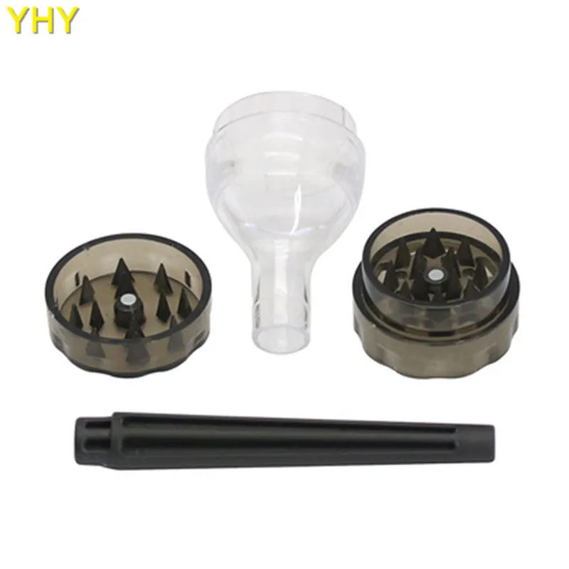 THE CONE ARTIST Grinder Rolling Machine Cone Rolling Paper Maker Filter Tool Device Plastic Grinders Roller 4 Parts Hip Smoking 3_