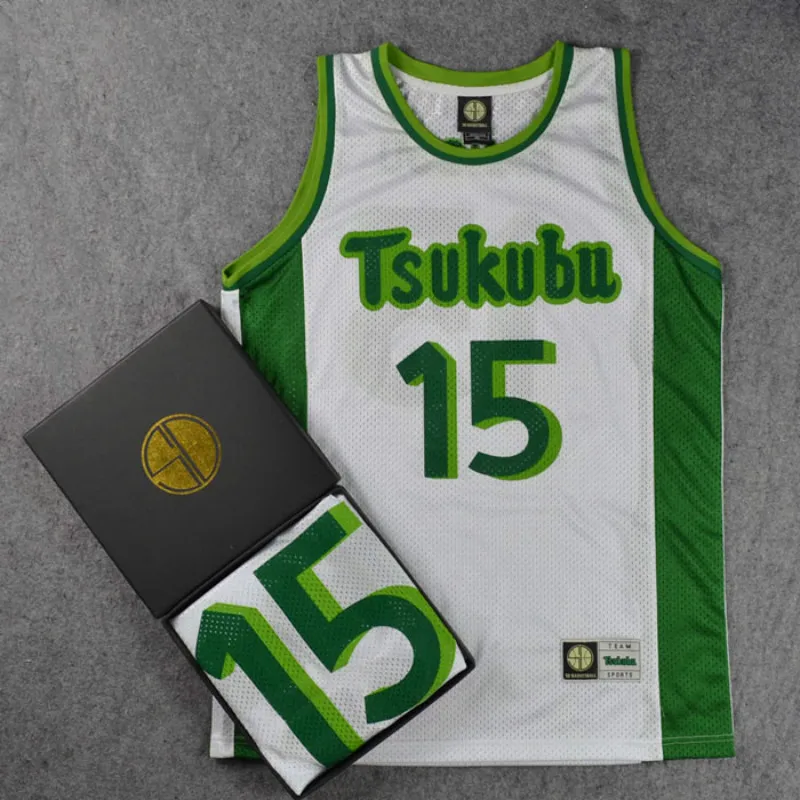 Костюм для косплея SLAM DUNK Tsukubu баскетбольная команда средней школы 15 Yuichiro Nanxiang