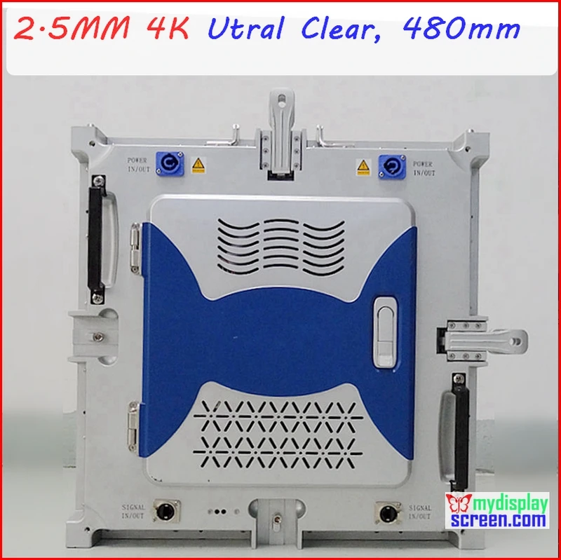 

P2.5mm rental display, 480mm*480mm, high gray grade, refresh rate,4K Utral Clear Display