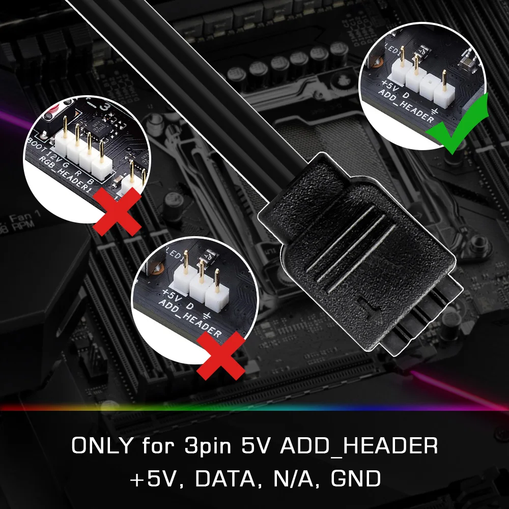 Прибор приемно WS2812B светодиодные полосы pc gamer шкаф ленты для Gigabyte /MSI/ Asus aura sync