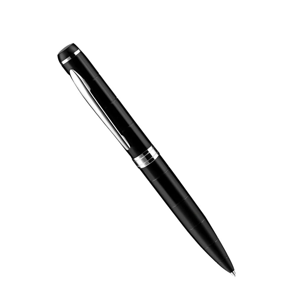

Lgsixe Voice Recorder Pen 8GB 192Kbps Digital Audio Voice Recorder with One Button Recording and Metal Casing Black