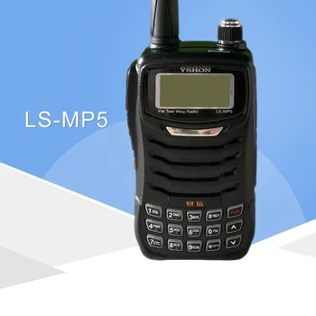 

YI XIN LS-MP5 Cual-Band VHF/UHF MP3 Features SD Card Walkie-Talkie Handheld Portable Transceiver Two Way Radio