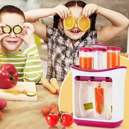 

Multifunctional Baby Food Processor Manual Grinder Puree Squeezer Machine Food Mill Hand Vegetable Squeeze Kitchen Food Grinder