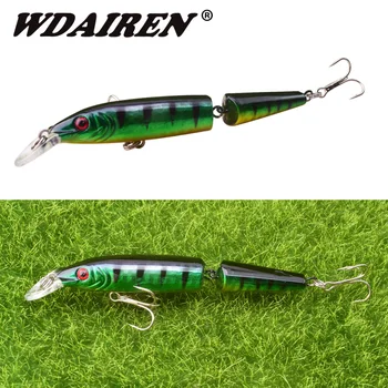 

WDAIREN 10.5cm 9g Wobblers Pike Fishing Lures Artificial Multi Jointed Sections Bait Crankbait Fake Fish Fishing Accessories