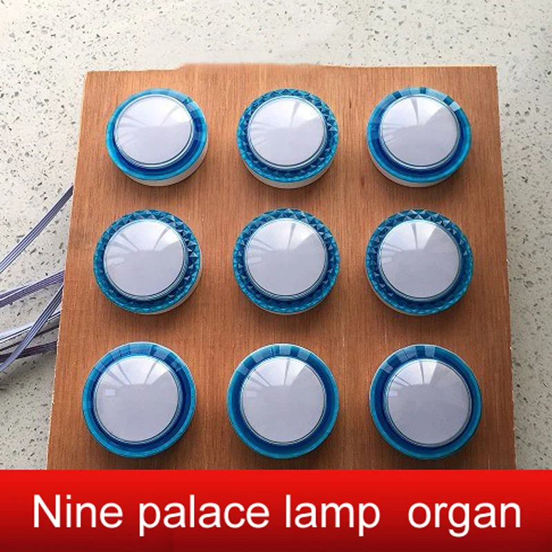 

Takagism game real life escape room Product game props Nine palace lantern press the button to control unlock