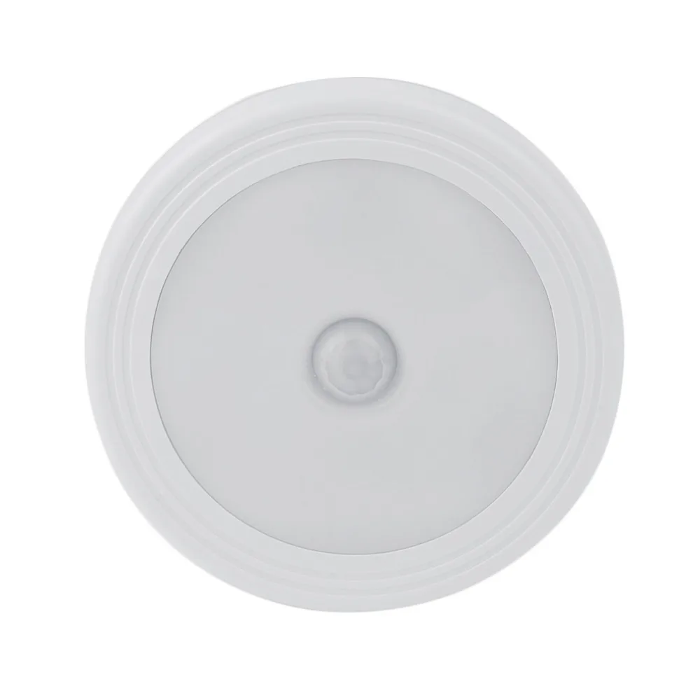 

ICOCO Infrared IR Motion Sensor Wireless LED Night Light 3 x AAA Batteries Powered Lamp for Closet Stairs Bedroom Cabinet