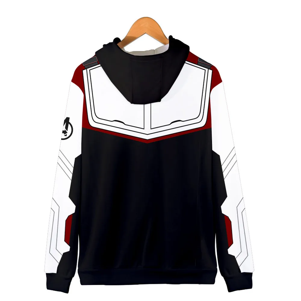 Avengers Endgame Quantum Realm Sweatshirt Jacket Advanced Tech Hoodie Cosplay Costumes new superhero Iron Man Hoodies suit