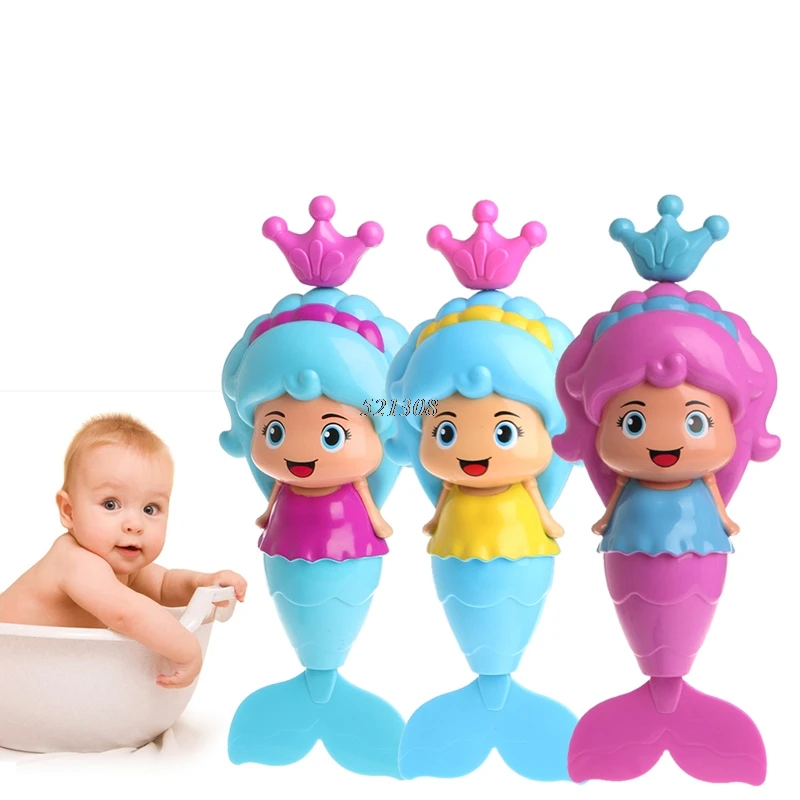 2017-Baby-Cute-Mermaid-Clockwork-Dabbling-Bath-Toy-Classic-Swimming-Water-Wind-Up-Toy-MAR230-1