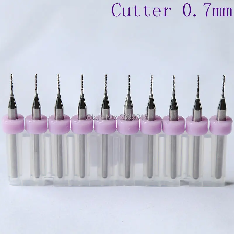 

Pcb Cutter3.175* 0.7 Mm Tungsten Cutter Cnc Milling Router Tools Mini Laser Cutting Engraving Machine Tool 10pcs Cobalt Alloy