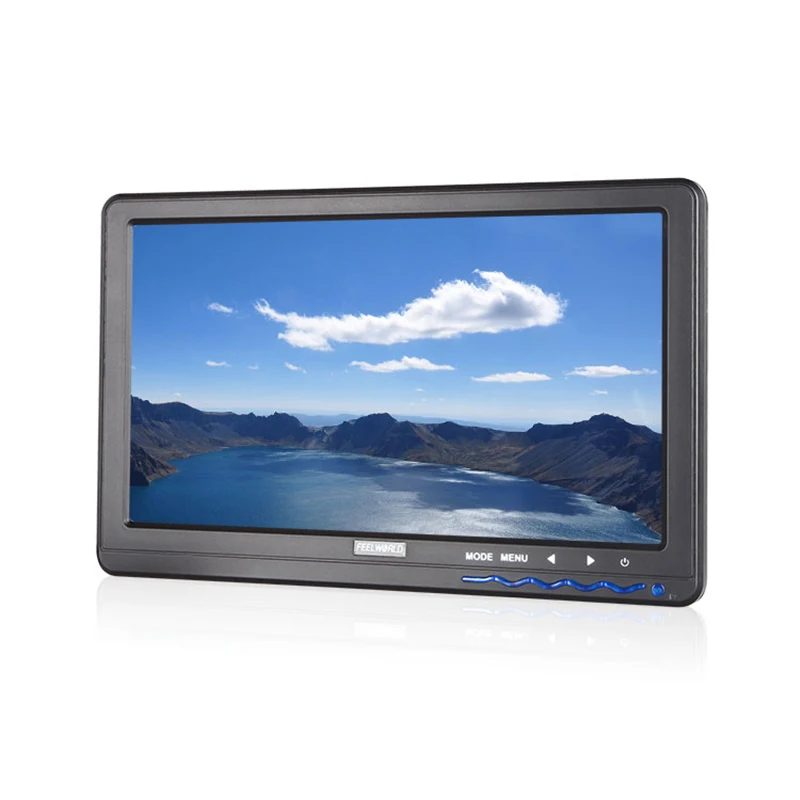 Feelworld 10 1 &quotIPS панель 1024x600 Высокая яркость наземная станция HD FPV монитор с HDMI VGA