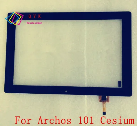 Черный сенсорный экран 10 1 дюйма для Archos 101 Cesium tablet pc дигитайзер стеклянный сенсор