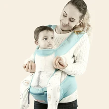 От 0 до 36 месяцев ребенок носит дышащий Многофункциональный несущей удобные детские рюкзак талии стул детей Младенцы Хип сиденья рюкзаки