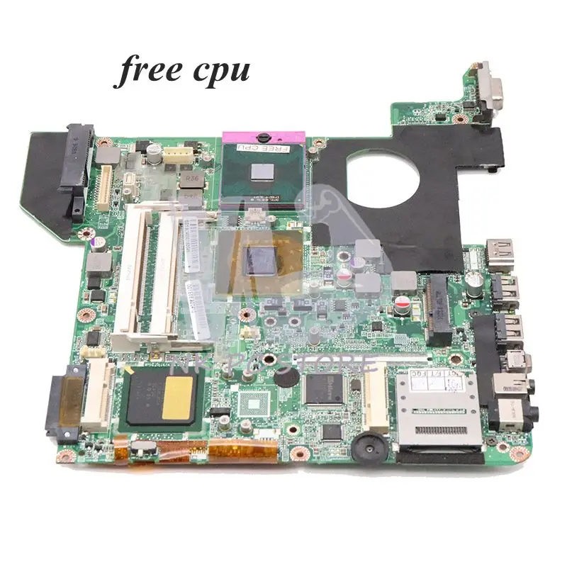 NOKOTION для ноутбука Toshiba Satellite M300 M305 материнская плата A000027030 DA0TE1MB8F0 GL960 DDR2 без графического слота Бесплатный процессор