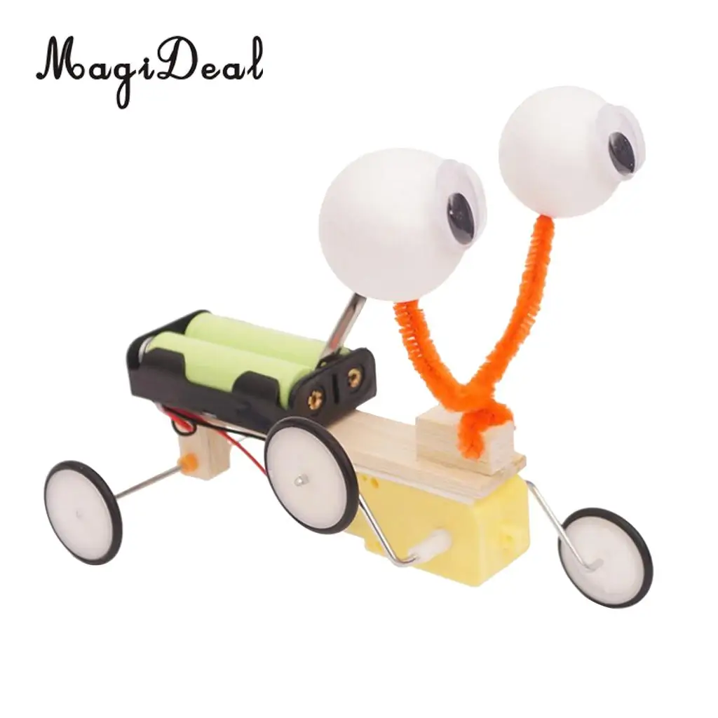 DIY Electric Motor Kids Educational Toy Car Robot Tank Motor Gadget Kit Model for Early Physical Learning Children Science Toys	