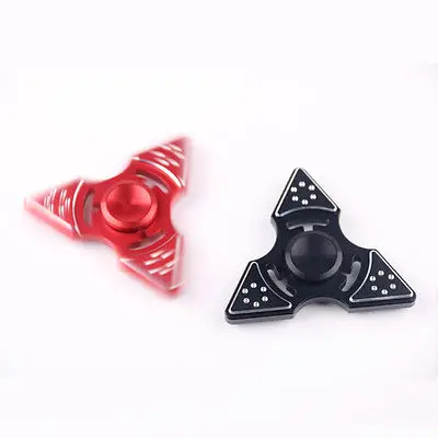 Kids Titanium Alloy Fidget Spinner Blade Pocket Hand Toy Finger Gyro EDC Desktoy with 4 Colors