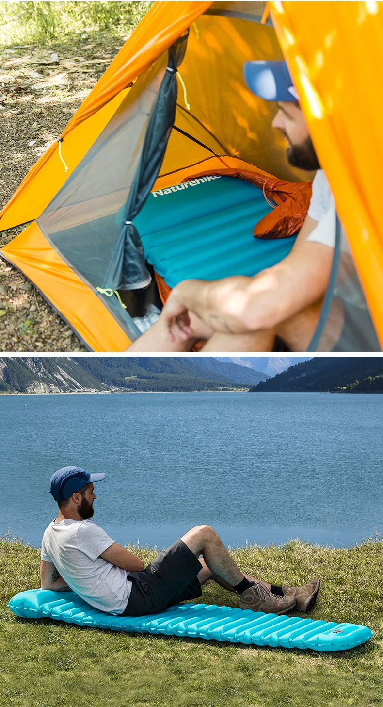 Naturehike Высокое качество открытый надувной коврик для кемпинга палатка Открытый водонепроницаемый спальный коврик для пикника складной матрас Мумия