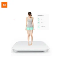 Оригинальные Xiao mi весы mi умные весы для здоровья mi электронные Bluetooth 4,0 цифровые весы для похудения белые