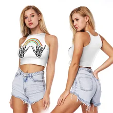 Спортивный женский жилет для бега, спортивные майки для бодибилдинга, женский жилет для занятий йогой, спортивный жилет с принтом для девушек