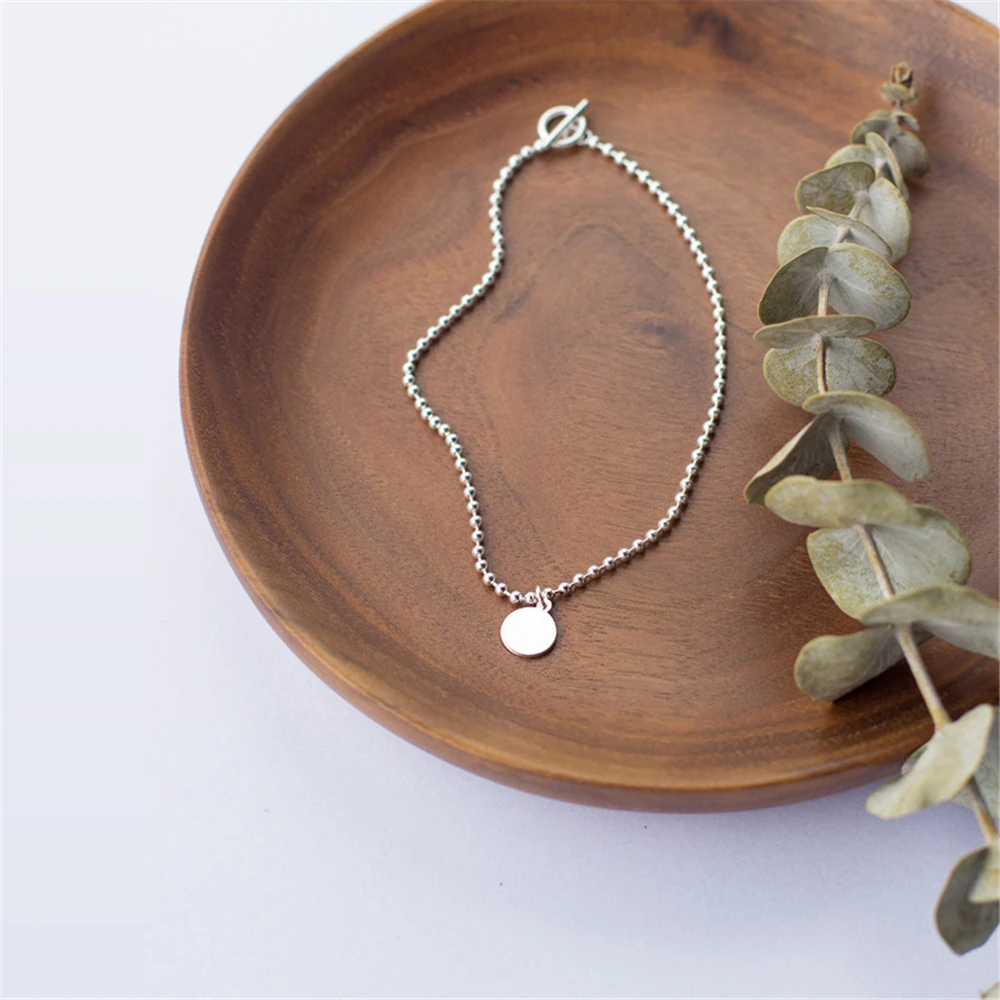 

Coins Anklet 925 Silver Disk Jewellery Enkelbandje Tornozeleira Bohemian Charms Vintage Gift Bracelet Cheville Anklets for Women