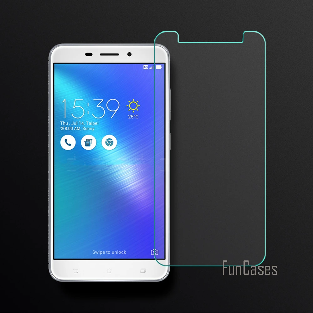 Закаленное стекло для ASUS Zenfone 3 Max ZC520TL Защитная пленка экрана 2.5D изогнутый край 0 26