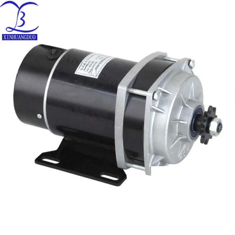 Motor da Engrenagem Elétrico do Motor da Escova Escovado da Engrenagem da C.c. Bonde da Bicicleta Triciclo Motor My1020zxfh 450w 24 v 36 48 11 Cheap Motor CC
