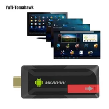HOT MK809IV Smart TV 2GB/8GB Android TV Box Wireless HDMI Dongle Android Mini PC Quad Core RK3188T WIFI Bluetooth TV Stick