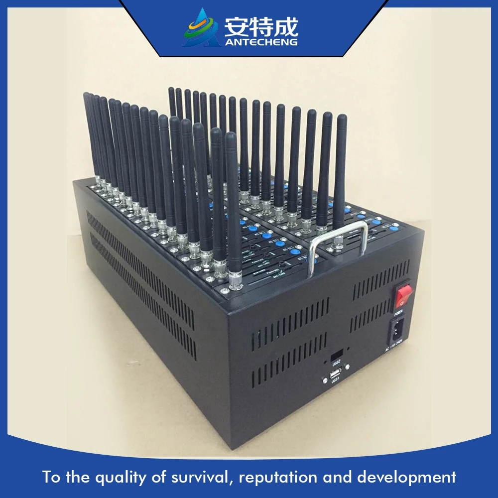 

32 sim card multi-port modem pool, 32 sim card sms modem pool for bulk sms/ USSD/ STK