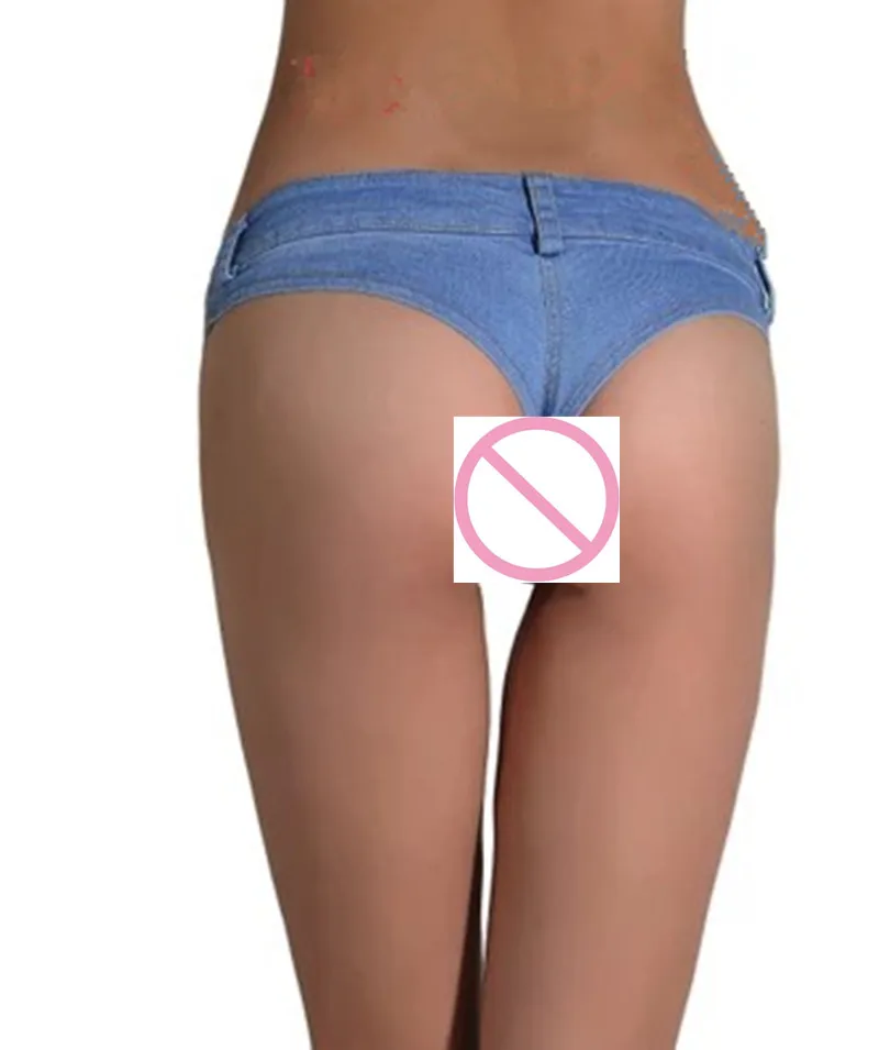 Ceny Gorąca, seksowna damska Jean dżinsowe krótkie spodenki Feminino niski wzrost talii mikro Mini krótkie spodenki Hotpant