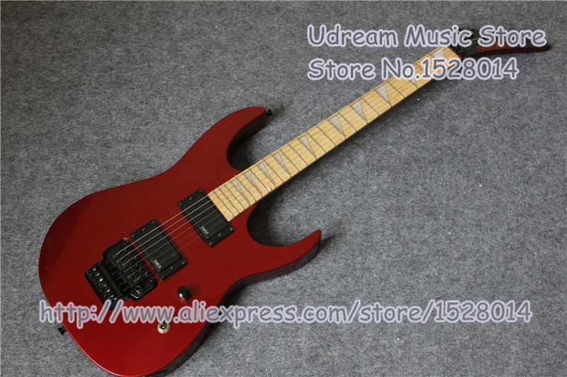 

Hot Sale Metal Red Finish Suneye Jackson Electric Guitar 24 Frets Maple Fingerboard Guitar Neck Free Shipping